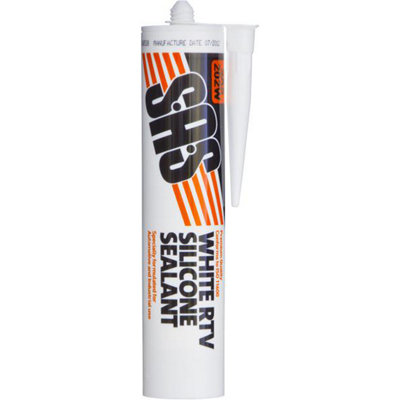 Mehr White Rtv Silicone Sealant 300Ml Sas202W/12 Box Of 12 Sas from B&Q