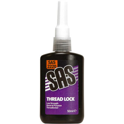 Mehr Thread Lock Low Strength 50Ml Sas2220/12 Box Of 12 Sas from B&Q