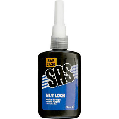 Mehr Nut Lock Medium Strength 50Ml Sas2430/12 Box Of 12 Sas from B&Q