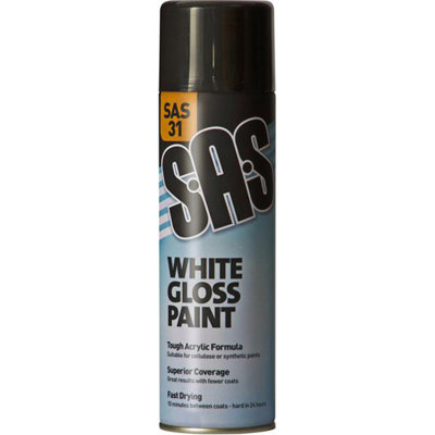Mehr White Gloss Paint 500Ml Sas31 Pack Of 6 Sas from B&Q