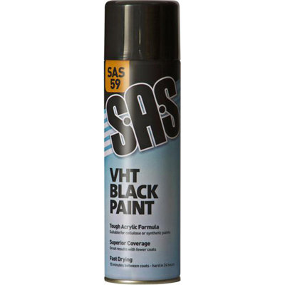 Mehr Vht Paint Black 500Ml Sas59 Pack Of 6 Sas from B&Q
