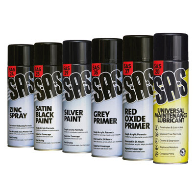 Mehr Assorted PackPaints 500Ml Sasp Set Of 6 Sas from B&Q