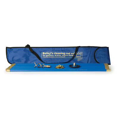 Bailey 14 Piece Drain Rod Set from B&Q
