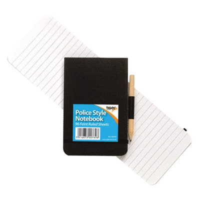 Tiger Police Style Notebook including Pencil 12 Pack 300789 TGR00789 - Image 7