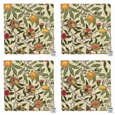 B&Q -  Set Of 4 Fruit Napkins