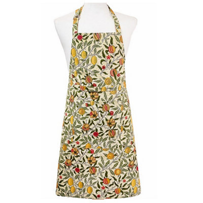 William Morris Fruit Fabric Apron from B&Q