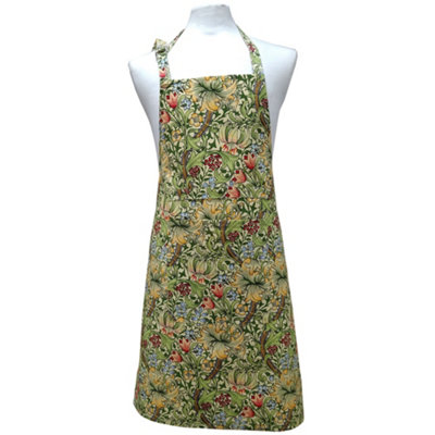 William Morris Golden Lily Fabric Apron from B&Q