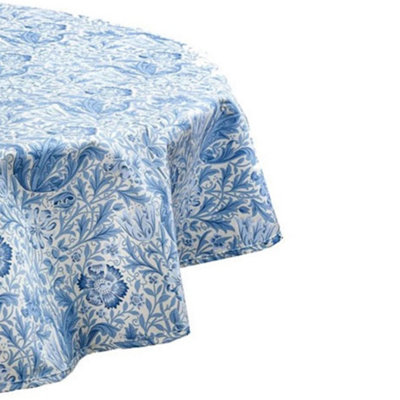 William Morris Compton Acrylic Circle Tablecloth 132Cm from B&Q