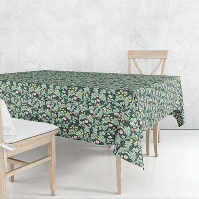 William Morris Leicester 132Cm X 132Cm Acrylic Tablecloth from B&Q