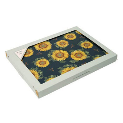 Rhs Sunflower Set Of 4 Placemats Navy from B&Q