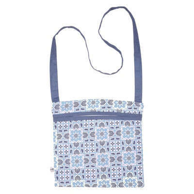 Dexam Laundry Peg BagRhs Blue Gertrude Jekyll from B&Q