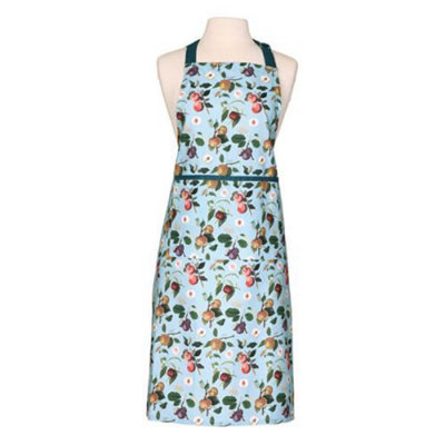 Dexam Rhs Fruit Organic Cotton Adult Apron Blue from B&Q