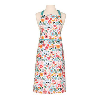 Dexam Rhs Cottage Garden Organic Cotton Adult Apron Multi from B&Q