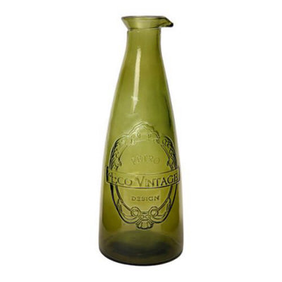 Dexam Sintra Recycled Glass Carafe Green from B&Q