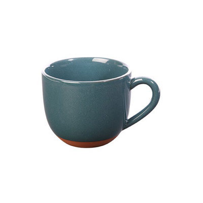 B&Q -  Sintra Glazed Terracotta 350Ml Mug Ink Blue