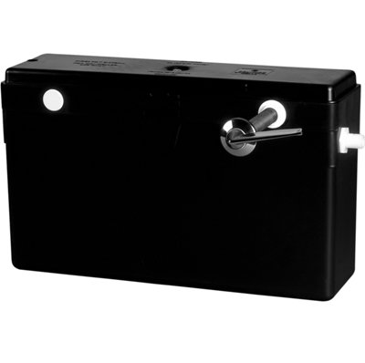 FixTheBog Wirquin Cfh15Cp Concealed Single Flush Cistern Side EntryTop AccessDual Overflow 340mm Chrome Lever from B&Q