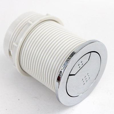 FixTheBog (Syg610Cp) Macdee Kara 72mm Pneumatic Macdee Dual Flush Valve Push Button Also Tavistock Compatible from B&Q