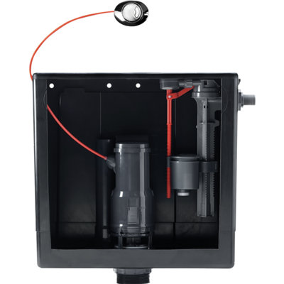 FixTheBog Wirquin Side Cdc41Cp-Ag Duo Compact 2" Cistern Df Kayla Cable Operated ValveChrome ButtonSe Jollyfill Air. Replaces Cdc41Cp