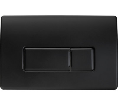 FixTheBog Wirquin Caspia Dual Flush Push Plate Black (50120770) 212 X 142 mm Pneumatic from B&Q