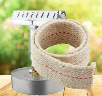 Amabassador Replacement Single Paraffin Heater Wick Ambassador Burner Oil Wick 2.5Cm X 23Cm from B&Q
