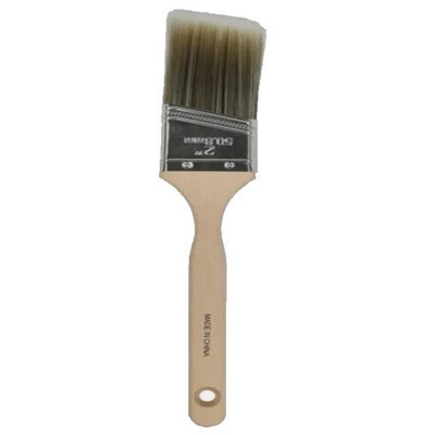 Supadec Synthetic Angled Long Handle Paint Brush 2 Inch50mmPrecision Cutting-In Brush With Maple Handle For Superior Finish from B&Q