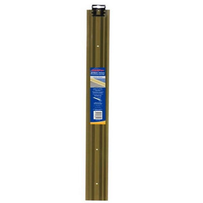 Supadec Extra Wide Coverstrip Gold Effect1800mm X 60mm Aluminium Floor Edge Trim With FixingsEasy To Install Floor Trims from B&Q