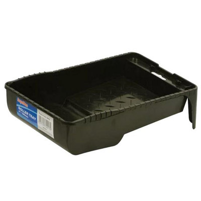 Supadec Plastic Paint Tray Black4 Inch100mmPack Of 5Durable Paint Roller Tray For Mini RollersIdeal For Diy Projects from B&Q