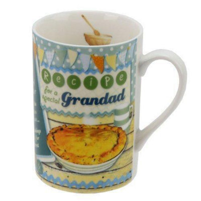 Widdop Grandad Recipe Mug – Gift Father’s Day Birthday Any Occasion