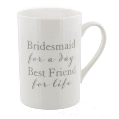 Amore Wedding Party Bone China Mug – Bridesmaid