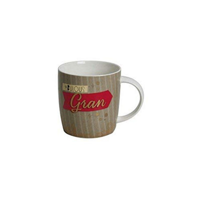 Widdop Shaka Laka Boom Fabulous Gran Mug Christmas Birthday Mother's Day All Occasion Gift from B&Q