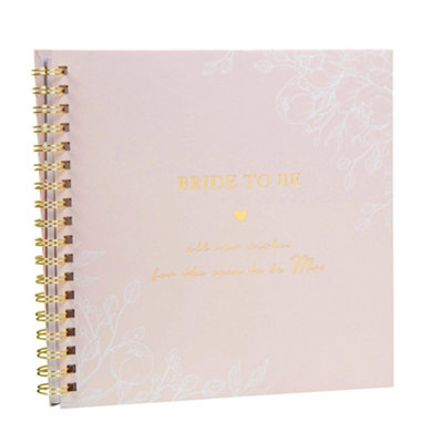 Amore Hen Party Bride To Be Wishes And Advice Book from B&Q