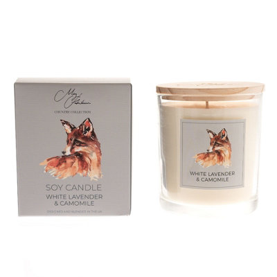Meg Hawkins 250G CandleWhite Lavender & Camomile from B&Q
