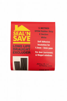 E Section Long Life Draught Excluder from B&Q
