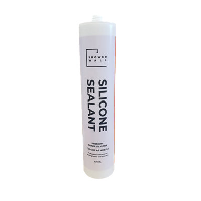 Showerwall Clear Hybrid Bathroom & Kitchen Tube Sealant300Ml from B&Q