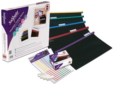 Snoap Snopake Foolscap Hangglider Polypropylene Suspension File With Index Tabs And Inserts Pack Of 25 Black/assorted Rails from B&Q