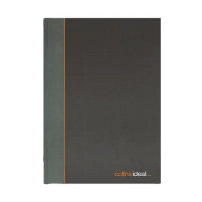 Collins Ideal Feint Ruled Casebound Notebook 192 Pages A4 from B&Q