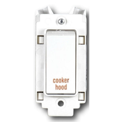 Crabtree 4460/hd Grid Switch 20A Dp Marked "cooker Hood" from B&Q