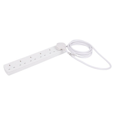 Kingavon 6-Way Extension Lead With 2M Cable from B&Q