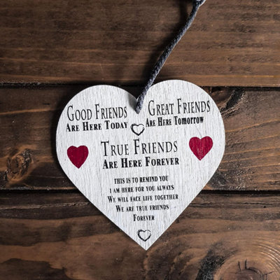 Marco Paul Hanging Friendship Plaque from B&Q