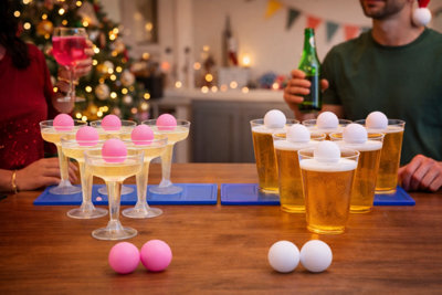 Marco Paul 28Pc Party Pong Game from B&Q