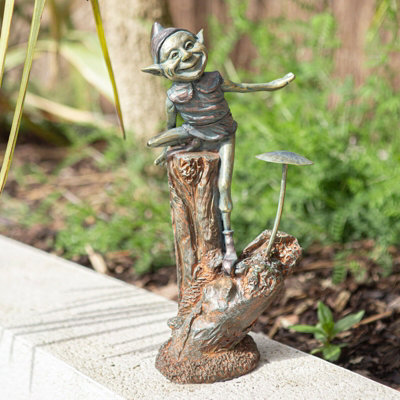  - Bronze Effect Elf Fairy Ornament