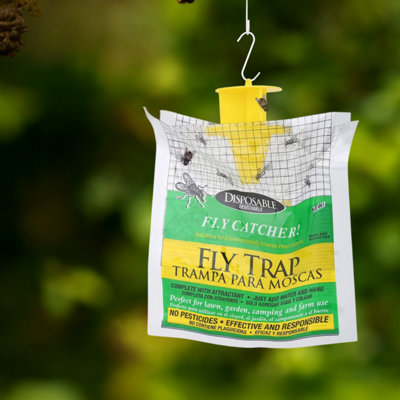 Marco Paul Disposable Fly Trap Hanging Bag from B&Q