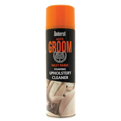 Ambersil Groom Car Interior Seats Carpet Trim Upholstery Foam Cleaner Can +CP - Image 13