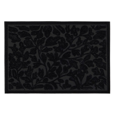 Jvl Botany Scraper Rubber Pin Doormat40X60Cm from B&Q