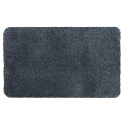 JVL Solemate Bath Mat -Dark Grey 50X80Cm from B&Q