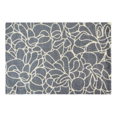 Jvl Mega Doormat50X75CmFloral from B&Q