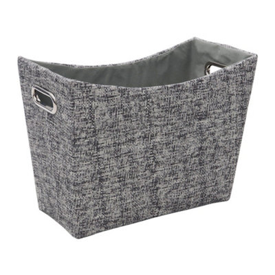 Julian Charles Grey Urban Paper Magazine Holder - One Size - Image 9