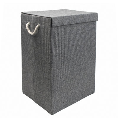 Jvl Chroma Foldable Laundry Hamper With Lid from B&Q