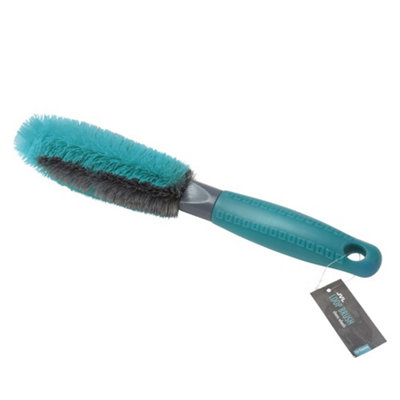 Jvl Car And Bike Care Cleaning Range Wheel Loop BrushPlastic And RubberGrey And Teal from B&Q
