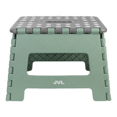 Jvl Practical Small Step StoolGreen from B&Q